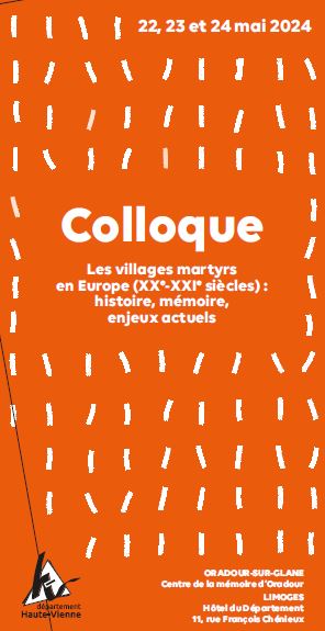 Colloque_Les villages martyrs en Europe