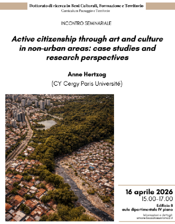 Citoyenneté active par l’art et la culture dans les zones non urbaines : études de cas et perspectives de recherche