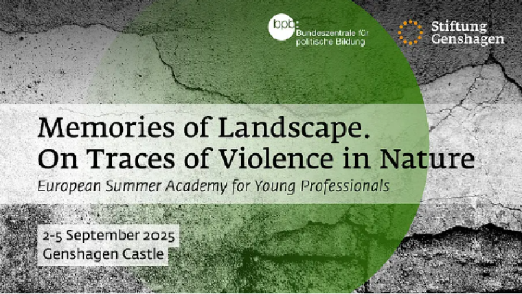 Publication : “Memories of Landscape. On Traces of Violence in Nature”