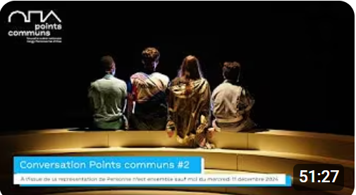 Conversation avec Martial Meziani (CY EMA) au théâtre Points communs - Scène nationale